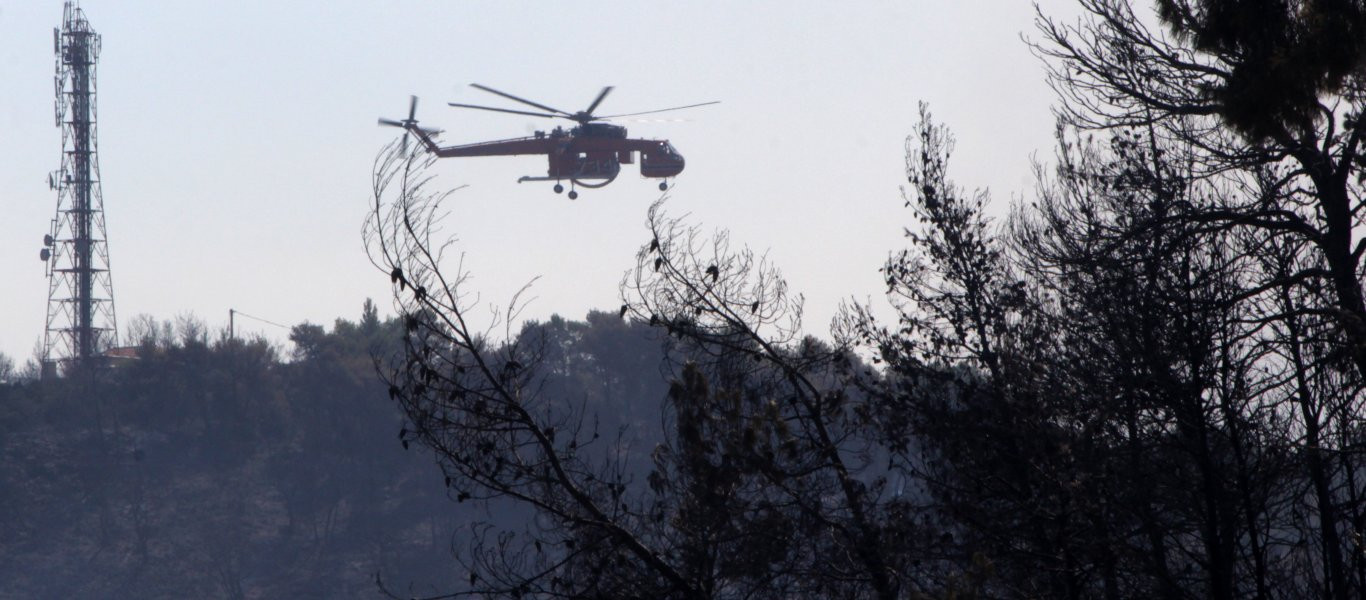 Ρόδος: Υπό μερικό έλεγχο η πυρκαγιά (φωτό) (upd)